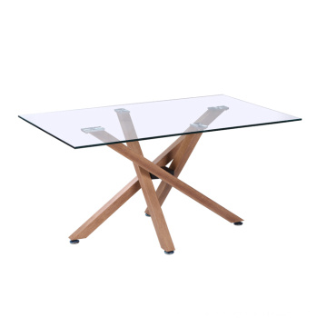 Free Sample Extendable Wooden Small Dining Aluminium Long Narrow Chair Kitchen Table